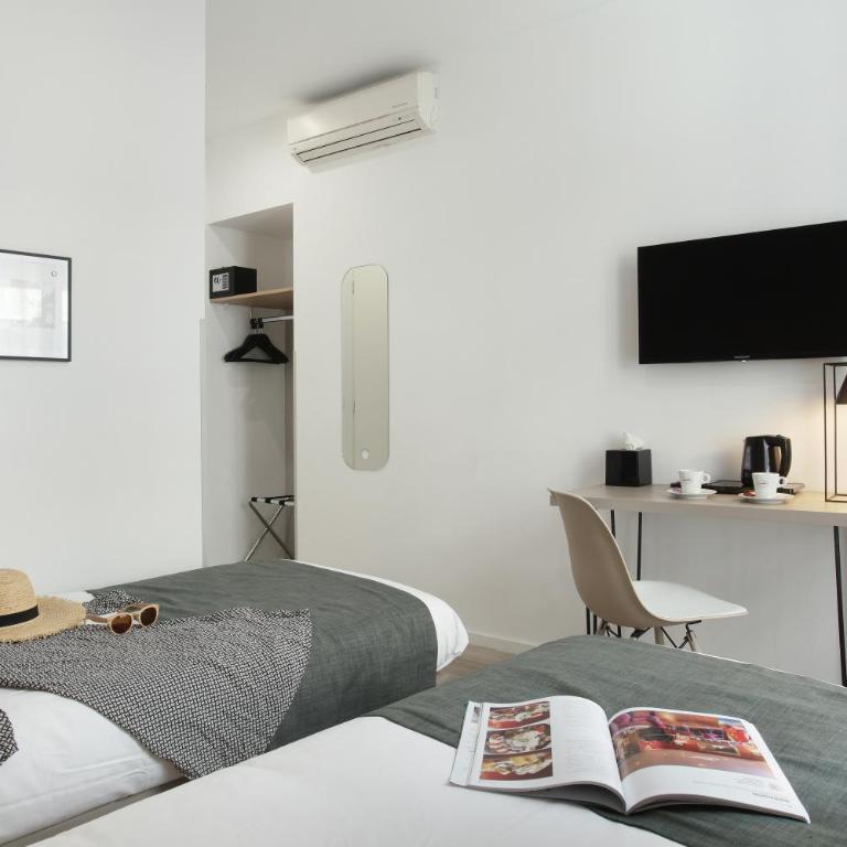 Hôtel Alcôve Nice - Chambre Lits Jumeaux Confort - 5