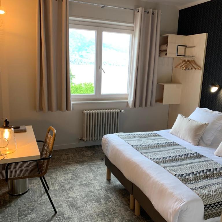 Hôtel Beauregard, The Originals Relais - Superior Double Room - Lake and Garden Side - 9