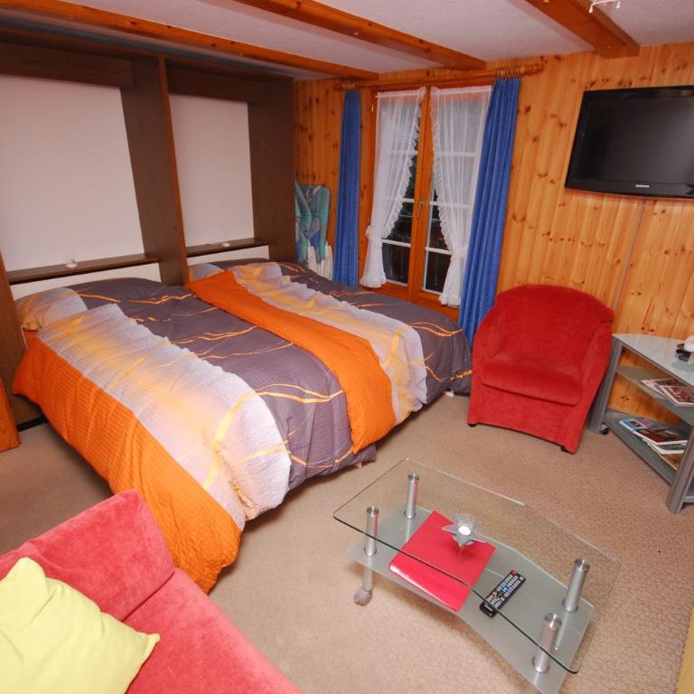 Chalet Alpenruh - Apartment mit 1 Schlafzimmer und Balkon (4 Erwachsene) - 8
