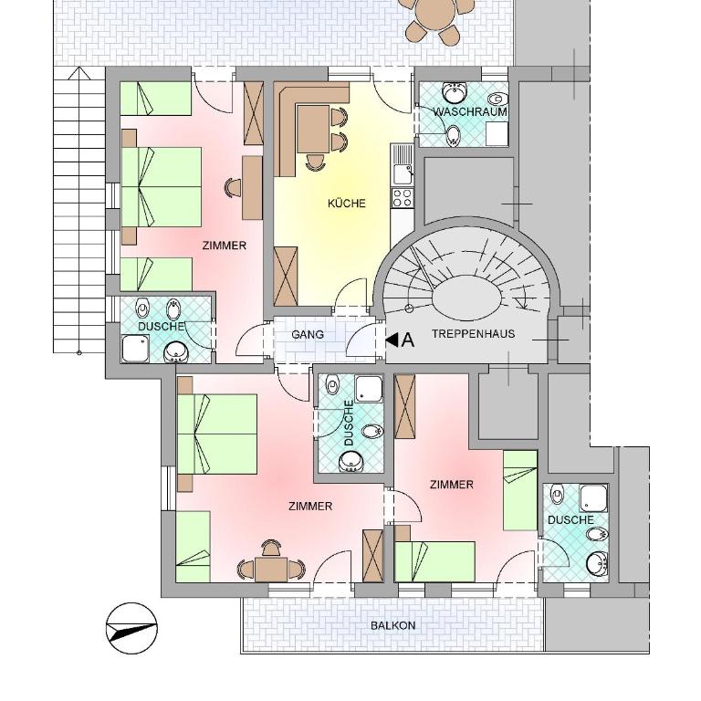 Residence Mühlegg - Appartamento con 3 Camere da Letto - 2