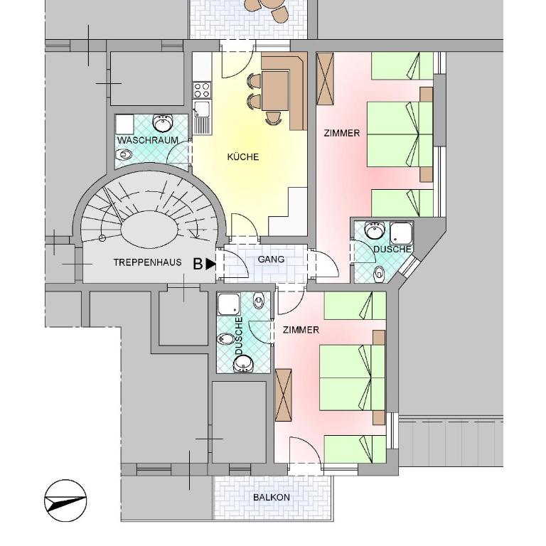 Residence Mühlegg - Appartamento con 2 Camere da Letto - 2