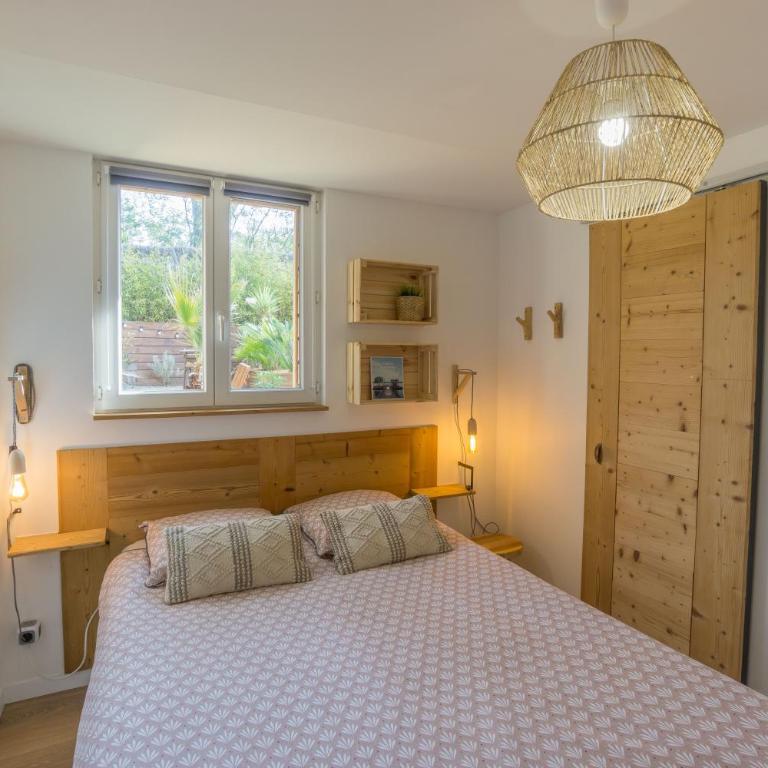 Wood'n Sea Surf Lodge - Auberge De Jeunesse - Chambre Double avec Salle de Bains Privative - 5