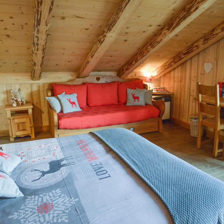 La grange d'Aldaré Chambres d'hôtes - Chambre Double - Vue sur Montagne - 2