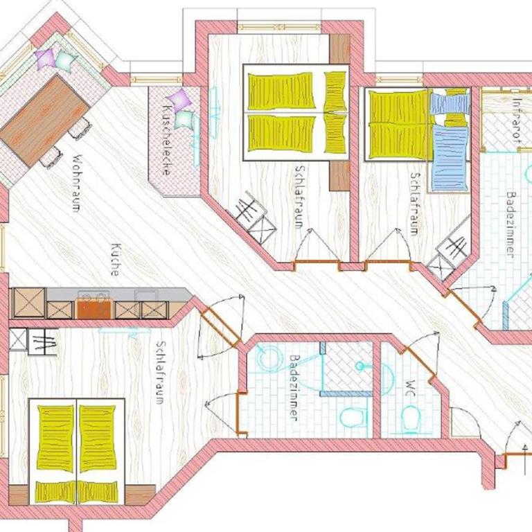 Herzwies - Three-Bedroom Apartment - 10