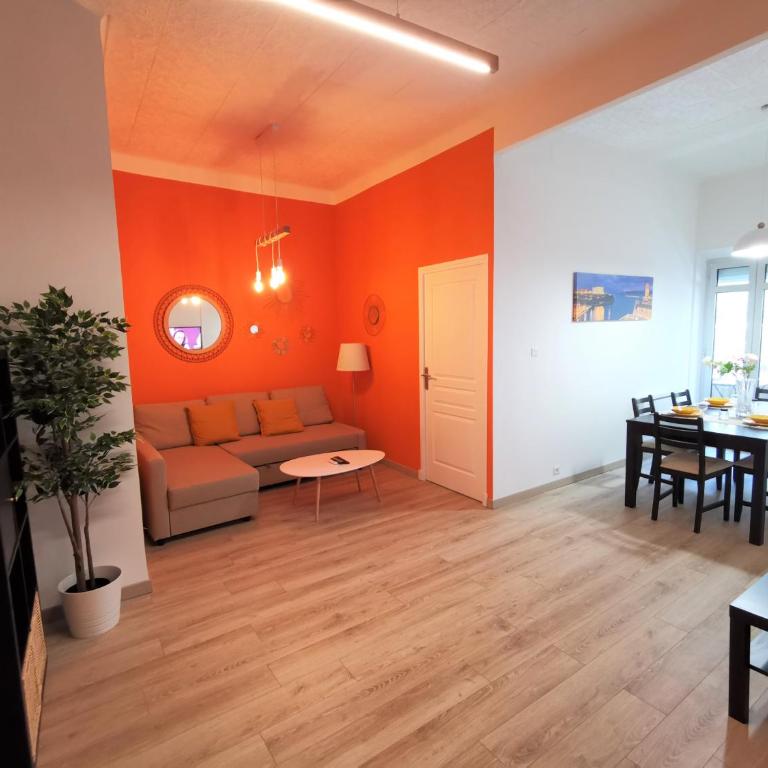 BEAU T3 NEUF PROCHE VIEUX-PORT A LA PLACE CORDERIE - Appartement 2 Chambres - 6