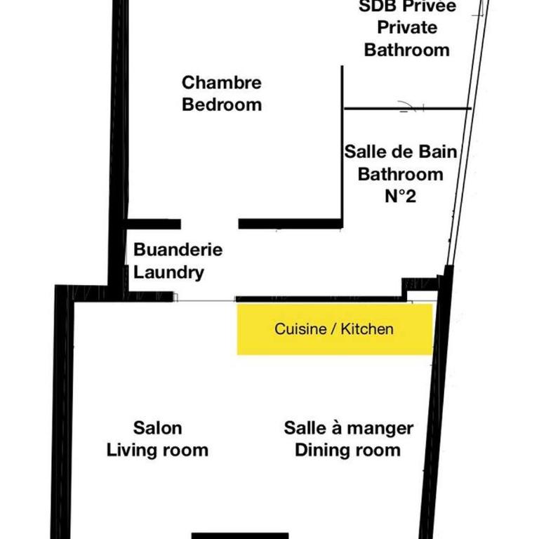 Relais Cocorico Fondary Apartment Eiffel Tower District - Apartamento Deluxe - 6