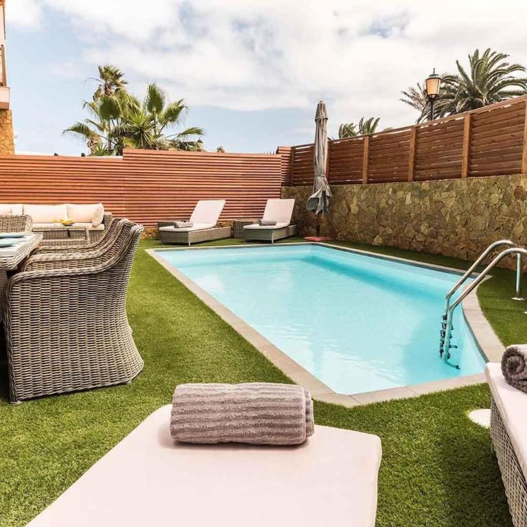 Paradise Beach House: piscina privada, playa 100m - Villa de 3 dormitorios - 5