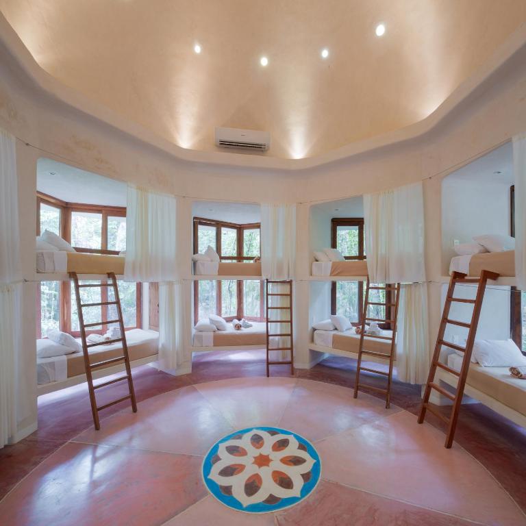 Hotel Holistika Tulum - Einzelbett im gemischten Schlafsaal - 1