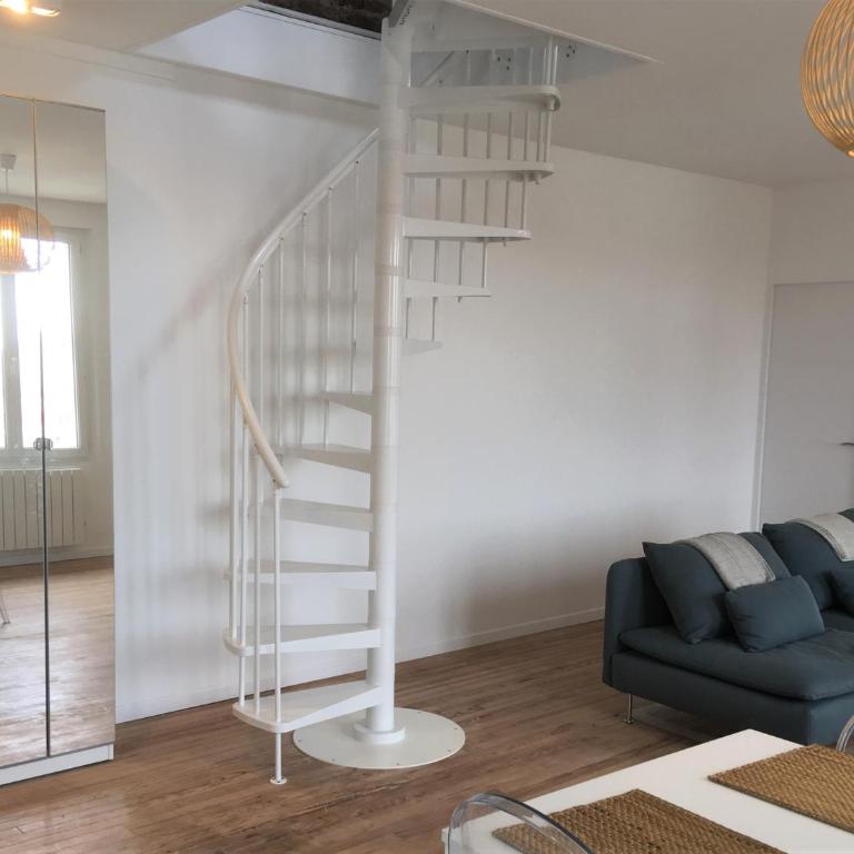 LE BALMORAL Exceptionnel Duplex T4 cœur de ville à 2 minutes de la plage - Apartment mit 3 Schlafzimmern - 14