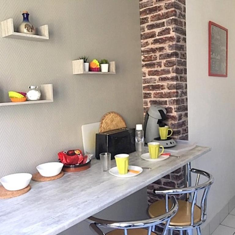 L'Appart Bleu - Lumineux F3 Mulhouse Gare/Centre - Apartamento de 2 dormitorios - 8