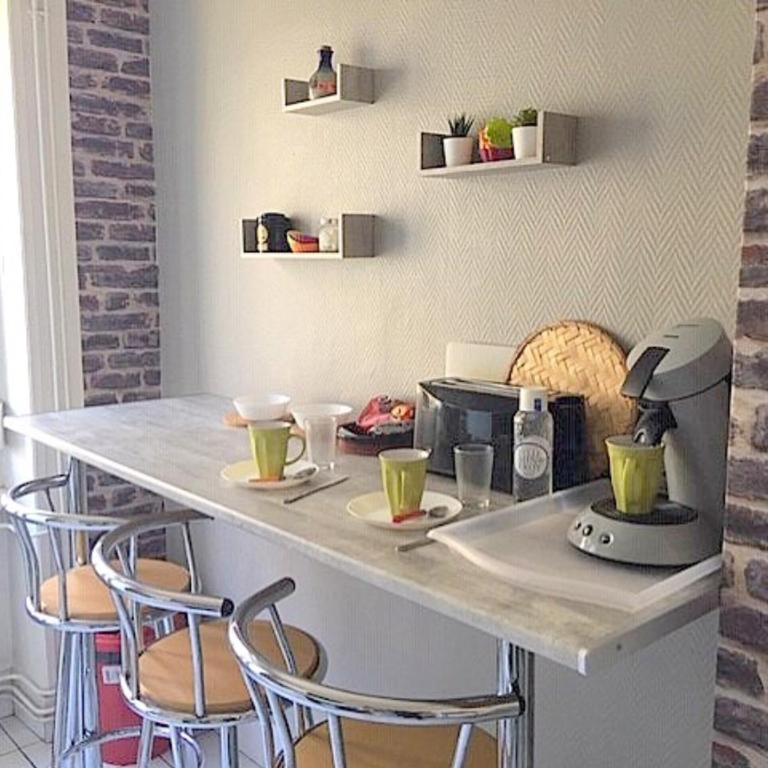 L'Appart Bleu - Lumineux F3 Mulhouse Gare/Centre - Apartamento de 2 dormitorios - 10