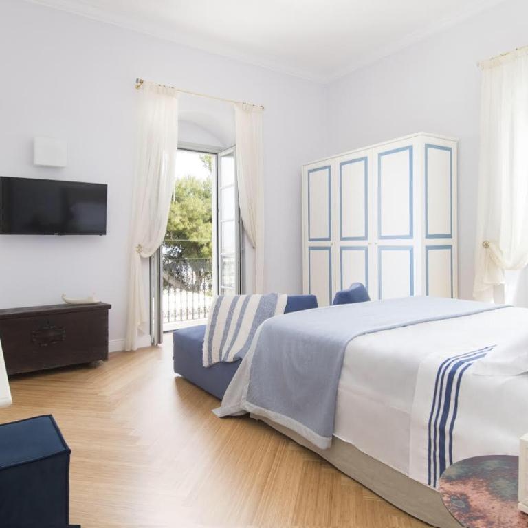 Dimora Cummà Marì - Camera Matrimoniale Deluxe con Vista Mare e Balcone - 1
