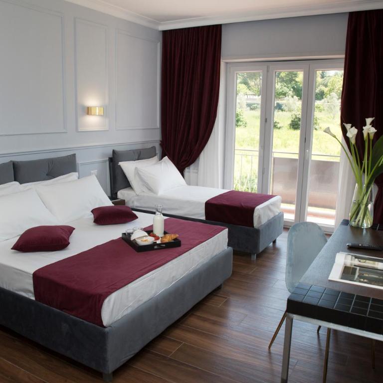 Unicum Roma Suites - Camera Matrimoniale Deluxe con Balcone - 3