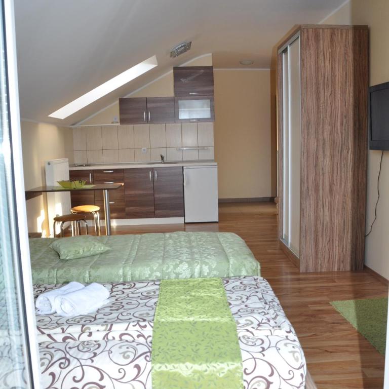 Villa Dunja - Studio s Bračnim Krevetom/Zasebnim Krevetima - 9