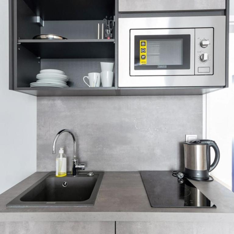 centerroom München City - Apartment mit 3 Betten und Küche - 4
