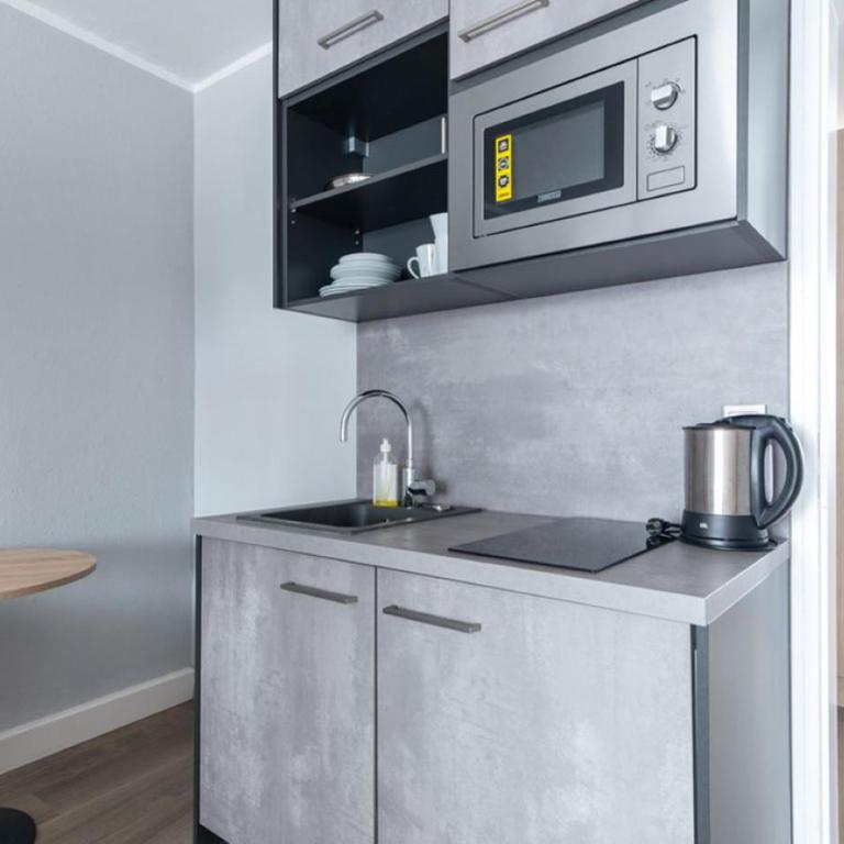 centerroom München City - Apartment mit 3 Betten und Küche - 5