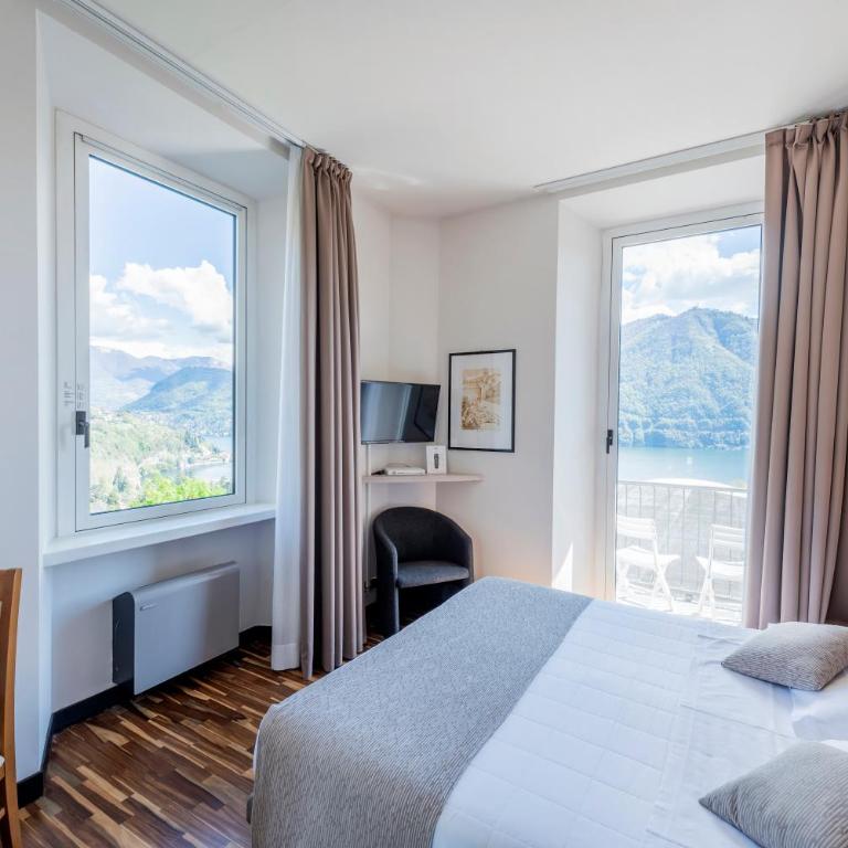Hotel Asnigo - Camera Matrimoniale con Balcone e Vista Lago - 6