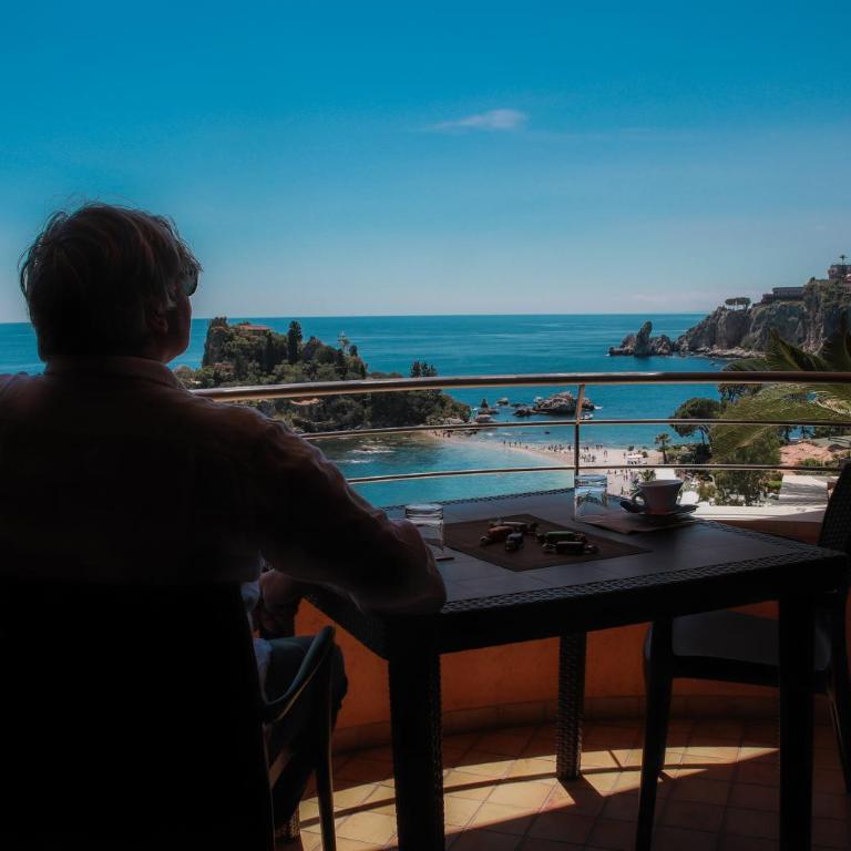 Taormina Panoramic Hotel - Camera Matrimoniale/Doppia con Letti Singoli con Vista Mare - 20