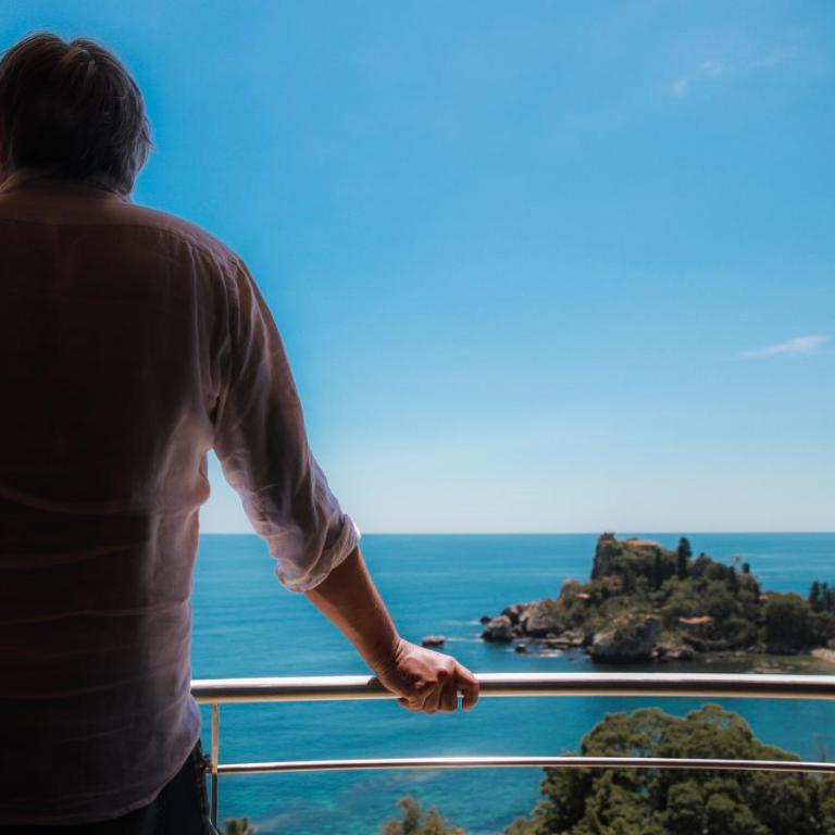 Taormina Panoramic Hotel - Camera Matrimoniale/Doppia con Letti Singoli con Vista Mare - 13