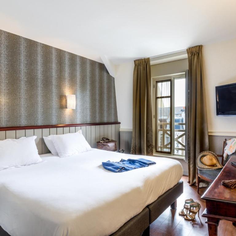 Hôtel Le Beaufort - Chambre Double Confort avec Vue sur Rue - 6