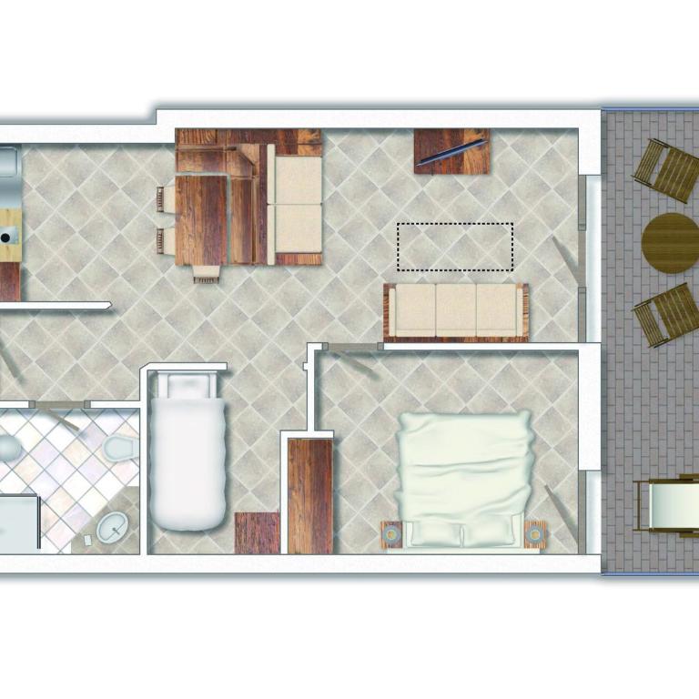 Residence Club Ponte Di Legno - Appartamento con 1 Camera da Letto - 3