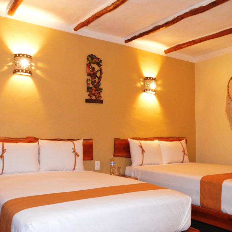 Hotel Casa San Juan - Habitación Doble con baño privado - 2 camas - 3