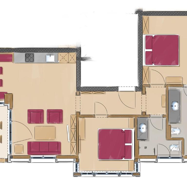 Gapartments - Appartamento con Vista Montagna - 1