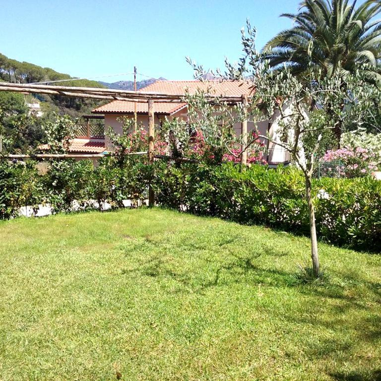 Graziosa Villetta di Naregno a 400 mt dal mare, bel giardino, posto auto e aria condizionata - Casa a Schiera con 2 Camere da Letto - 4