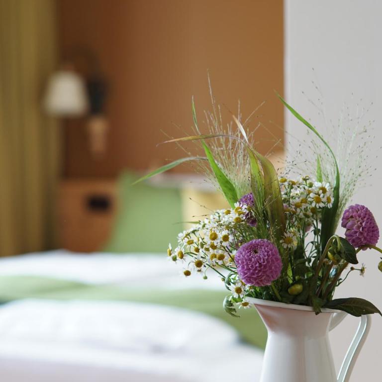 Mahorko Wein Wellness Wasserbüffel - Panorama Doppelzimmer mit Bergblick - 5