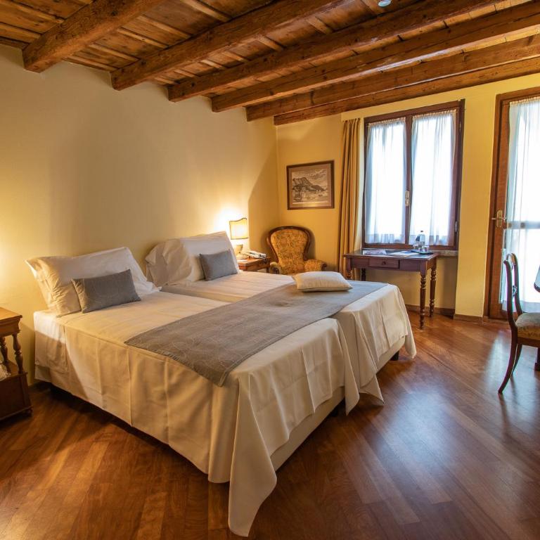 Albergo Le Due Corti - Camera Matrimoniale/Doppia con Letti Singoli - 1