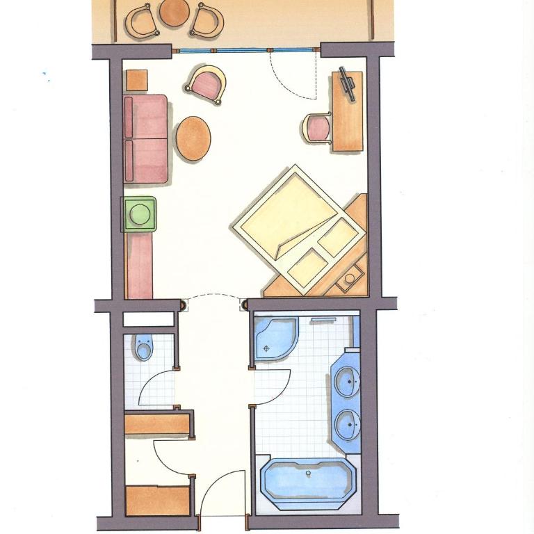 Wellnessresidenz Alpenrose - Deluxe Suite mit Balkon - 1