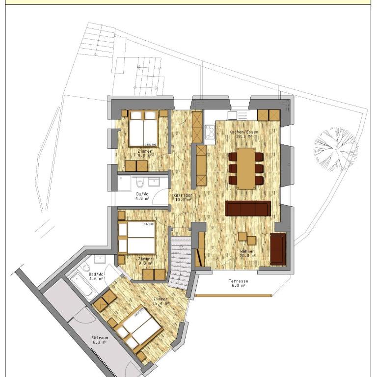 Apartment Bristolino - Apartment mit 3 Schlafzimmern - 23