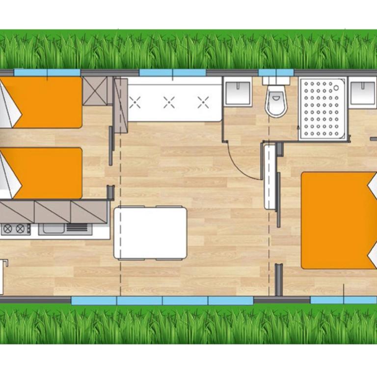 New Campsite in Cesenatico Camping Village - Standard Mobile Home - 16