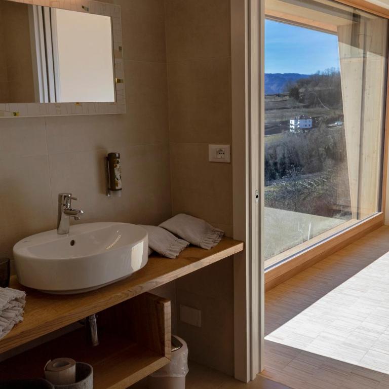 Maso al Sole Agriturismo - Habitación Doble con vistas a la montaña - 11