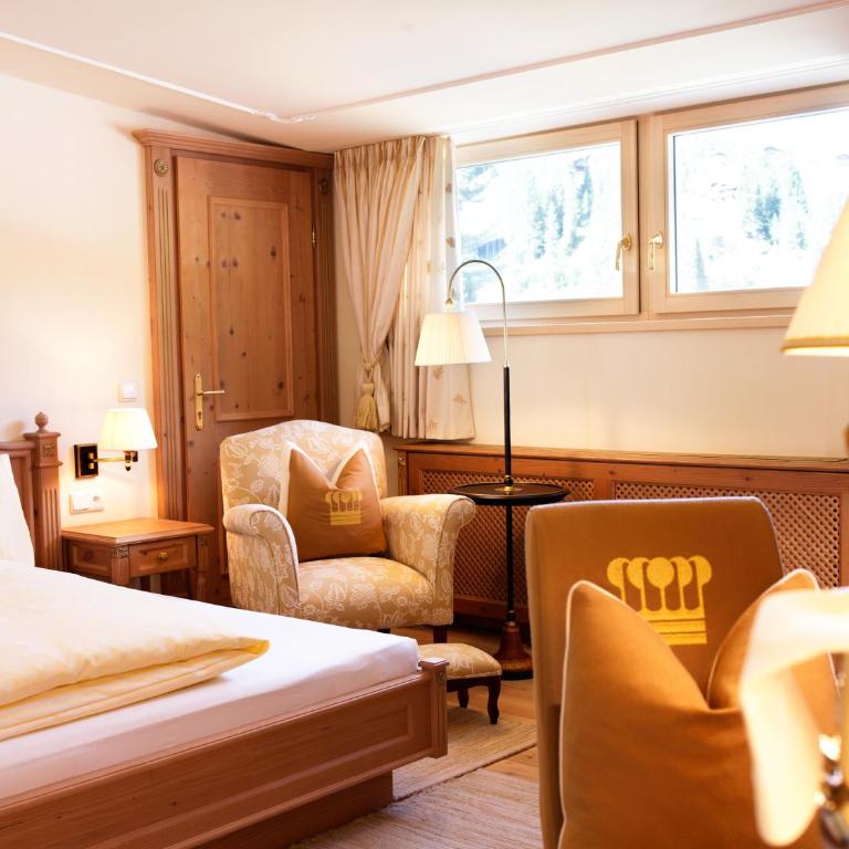 die Krone von Lech - Romantikhotel - Luxushotel in bester Lage - Doppelzimmer mit Bergblick - 4