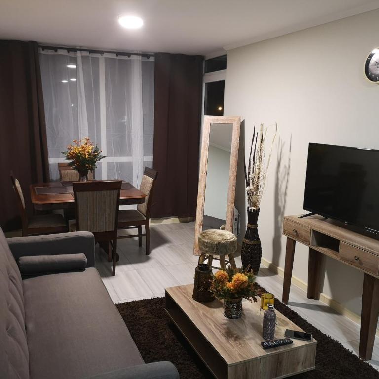 Depto Ginebra 1 dorm con estacionamiento - Apartamento de 1 dormitorio - 4
