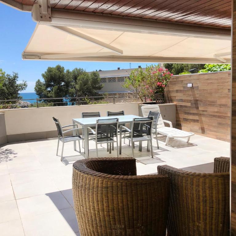 Apartamento Playa Capellans - Gran terraza - Apartamento con vistas al mar - 4