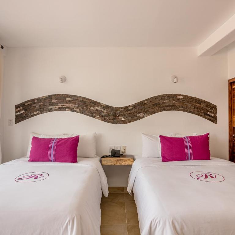 Hotel Rockaway - Habitación Doble con balcón - 2 camas - 5