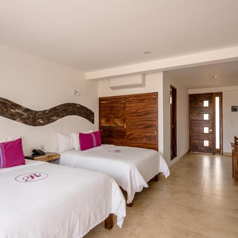Hotel Rockaway - Habitación Doble con balcón - 2 camas - 4