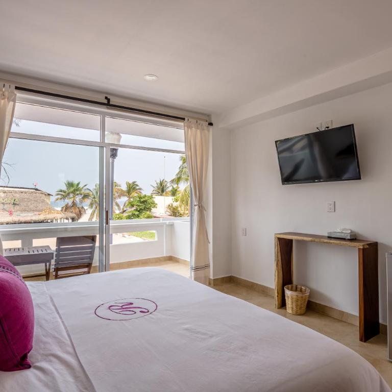 Hotel Rockaway - Habitación Doble Deluxe con vistas laterales al mar - 2