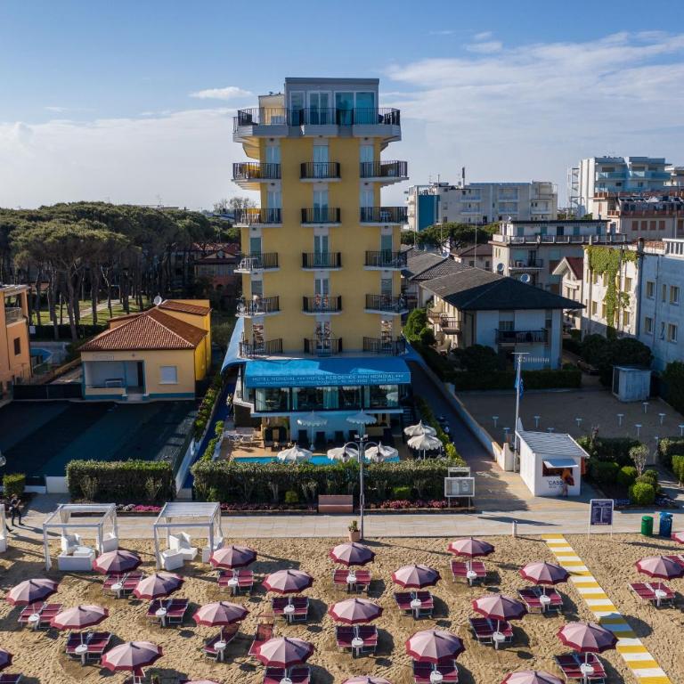 Hotel Mondial - Camera Matrimoniale/Doppia con Letti Singoli con Vista Mare Parziale - 1