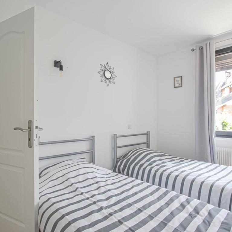 Maison CosyRouen Malatire Gare 6 couchages - Maison 2 Chambres - 6