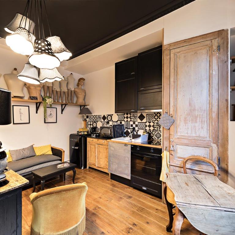 Les Petites Suites Dieppoises - L'Atelier Couture - Appartement 1 Chambre - 39