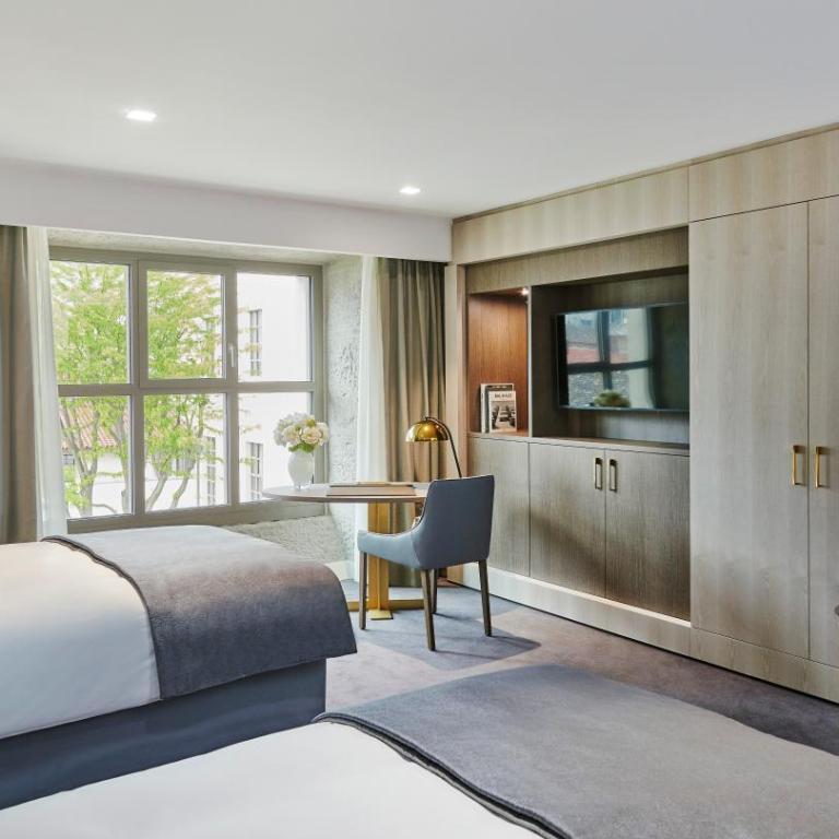 InterContinental Lyon - Hotel Dieu by IHG - Chambre Lits Jumeaux Premium avec Vue sur Jardin - 1