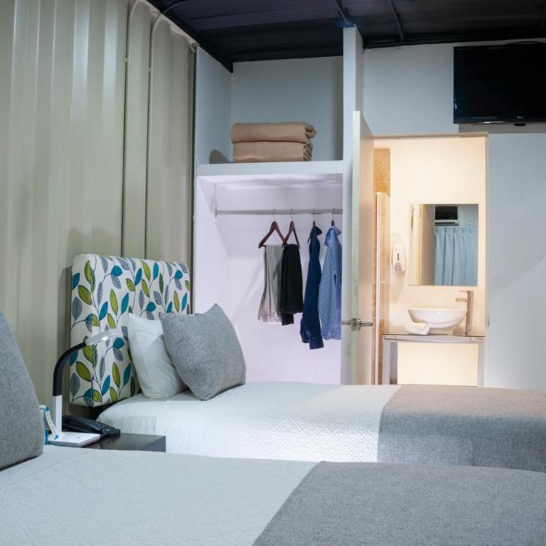Container Inn Hotel Aeropuerto - Habitación Doble Estándar - 2 camas - 2