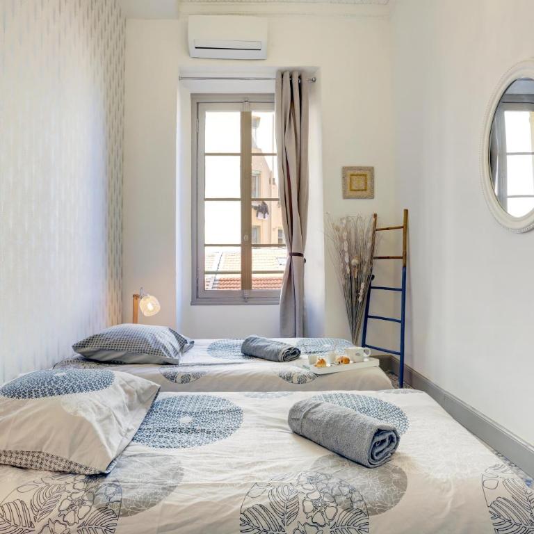 Le Philibert - SPLENDID, 6 BEDROOMS, 12P, NICE PORT, Air Cond - Appartement - 31