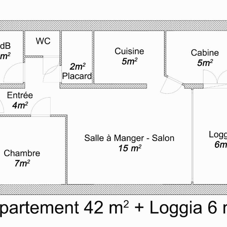 Vue mer à la plage du Môle - Clim - Fibre Wifi - Appartement 2 Chambres - 37