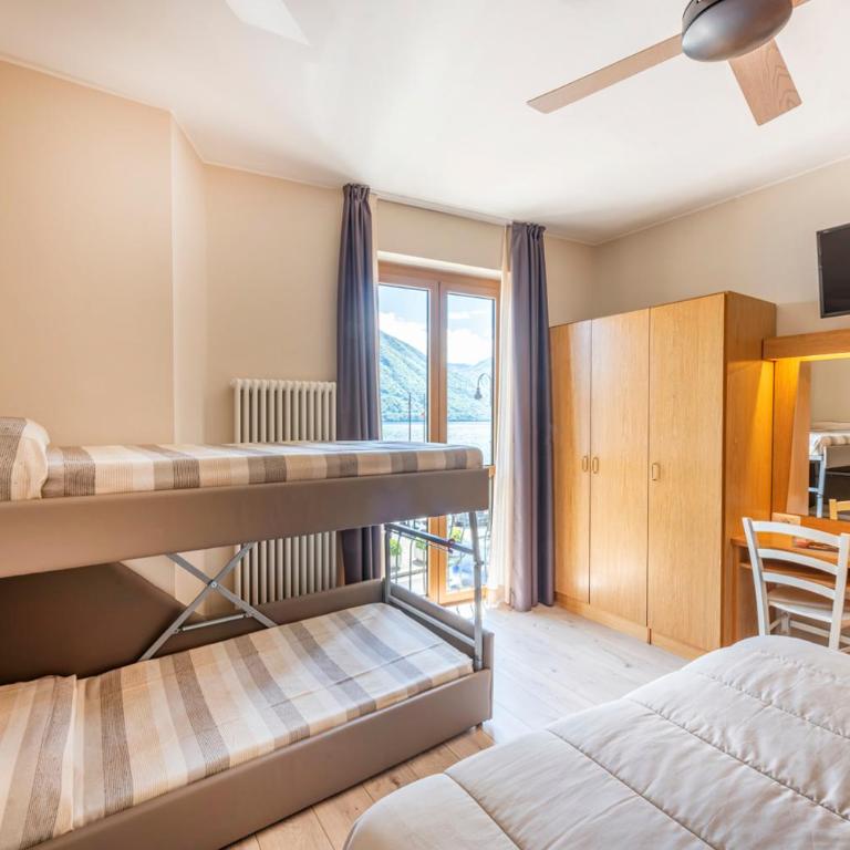 Hotel Argegno - Camera Familiare con Vista Lago - 2