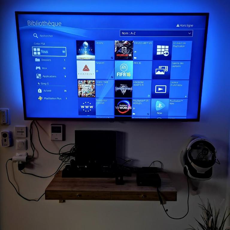Myhomezen Montévrain Disneyland Val d'Europe - 3D Playstation 4 - Appartamento con 2 Camere da Letto - 30