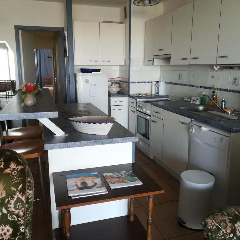 T2 balcon vue mer parking et entrée sécurisés tout à pied - Apartment mit 1 Schlafzimmer - 17